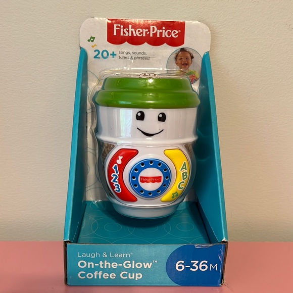 Fisher-Price Other - NEW Fisher Price Laugh & Learn On The Glow Coffee Cup